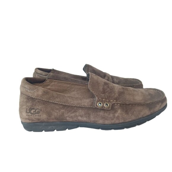 UGG Australia Ballard Casual Loafer Shoes Men\'s Size 7.5 Suede Brown 3122 main image 7
